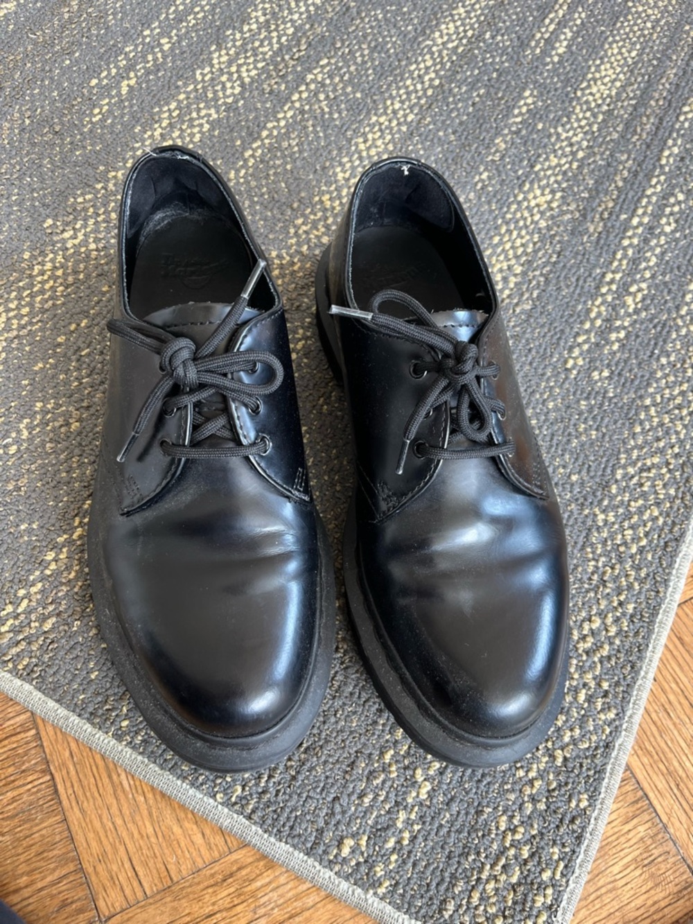 Dr Marten 1461 mono smooth leather oxfords